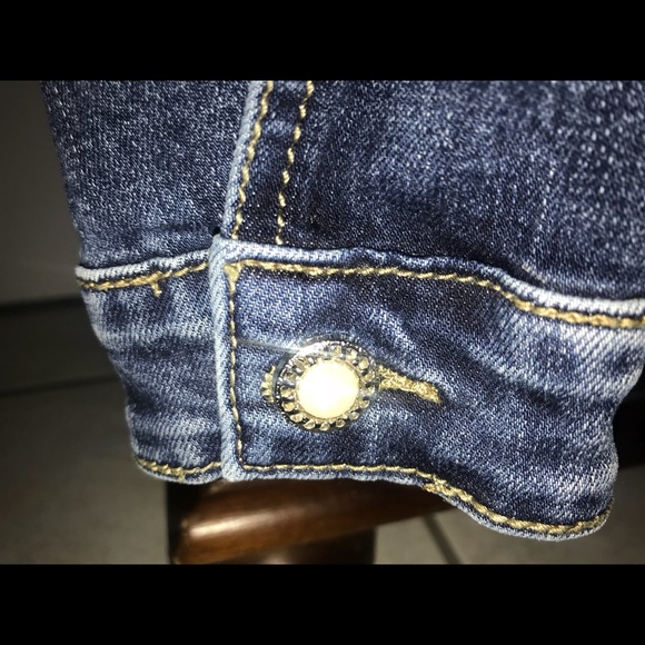 Jean Jacket with Rhinestones - Picture 4 of 4